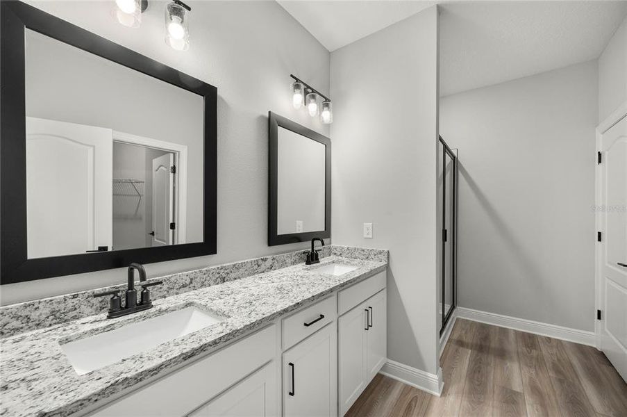 Furnished interior view inside a new home in Reunion Village, Kissimmee (Image 4). Furnished interior view inside a new home in Reunion Village, Kissimmee (Image 4).