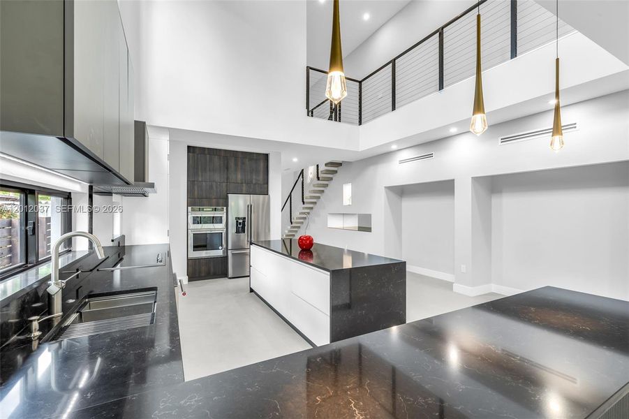 Furnished interior view inside a new home in , Fort Lauderdale (Image 8).