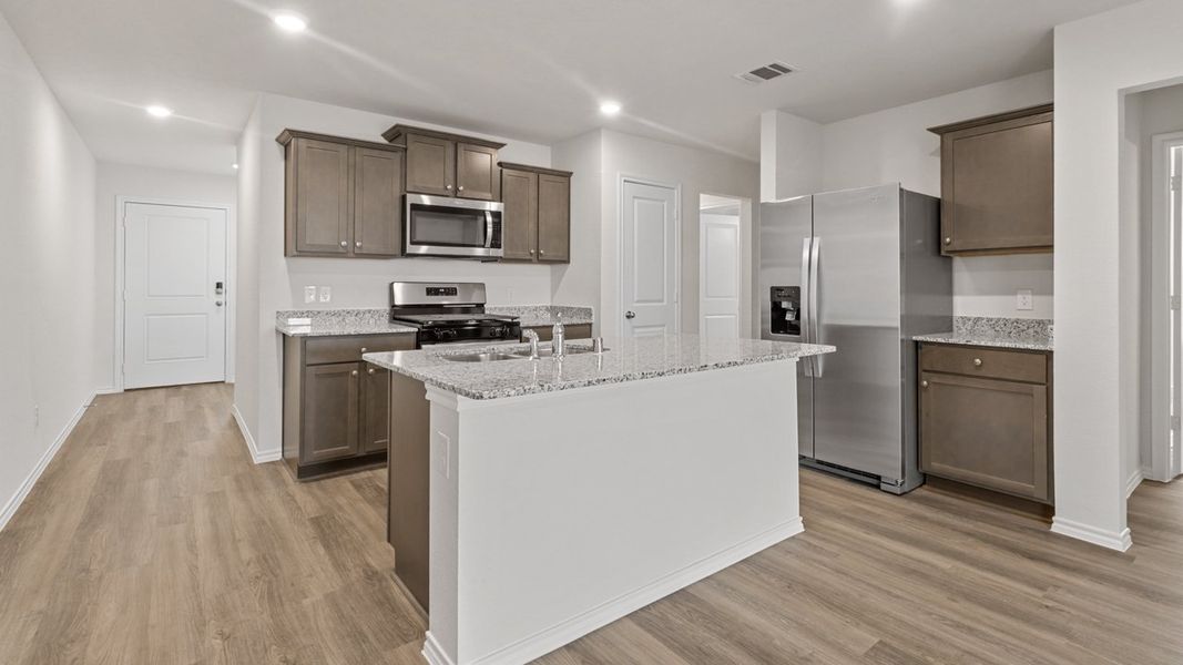 Representative furnished interior of a home built from the 1582 Shelby (Enclave Plan) by D.R. Horton in Elevon, Lavon (Image 6). Representative furnished interior of a home built from the 1582 Shelby (Enclave Plan) by D.R. Horton in Elevon, Lavon (Image 6).