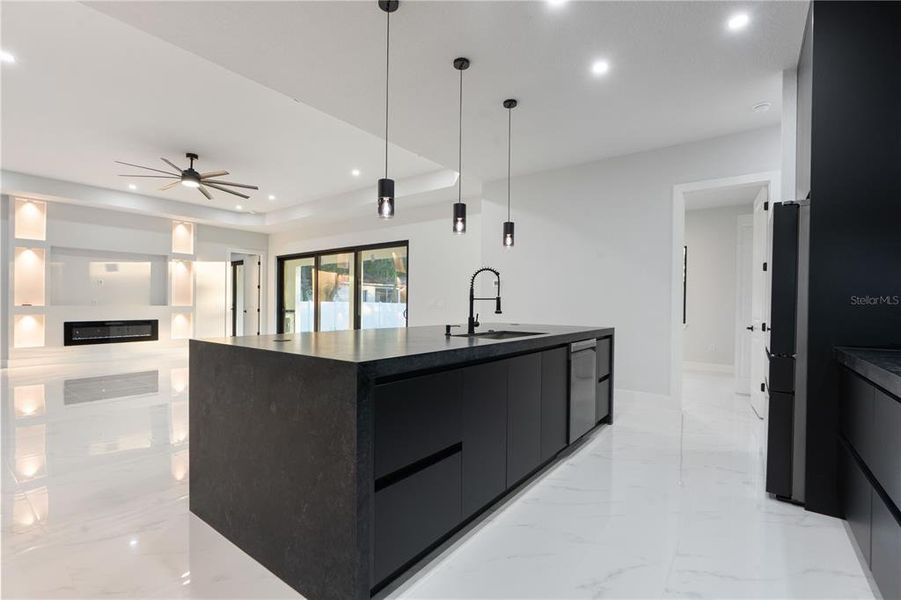 Furnished interior view inside a new home in , Weeki Wachee (Image 9).