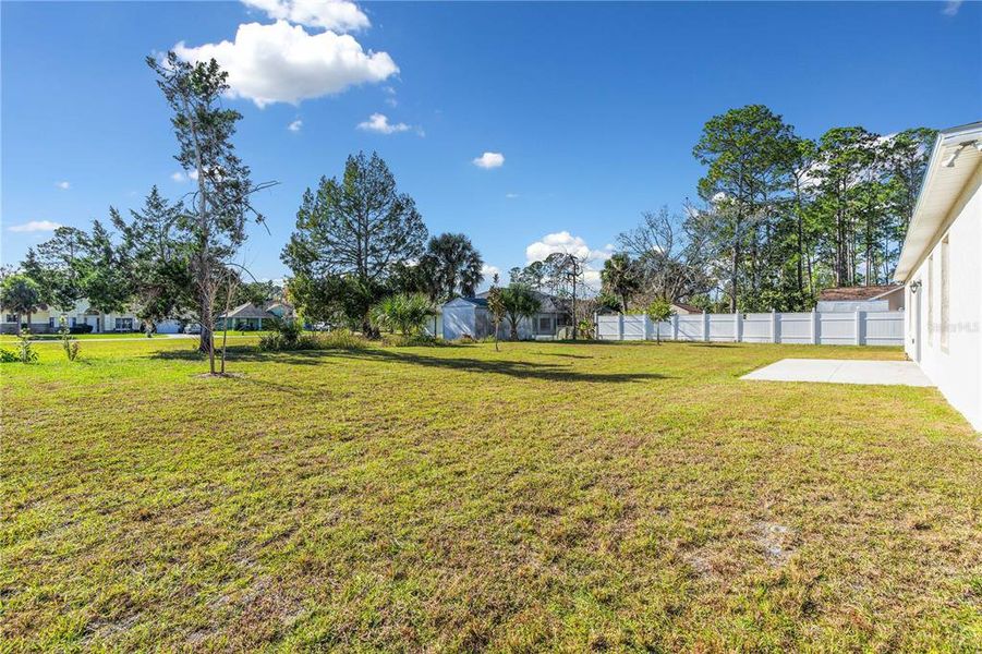 Exterior details and patio area of a home in Palm Coast, Palm Coast (Image 27). Exterior details and patio area of a home in Palm Coast, Palm Coast (Image 27).