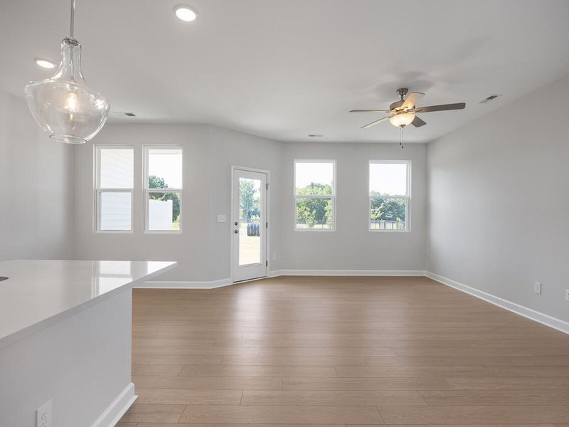 Spacious, unfurnished interior of a new home in Springvale, Fuquay Varina (Image 21).