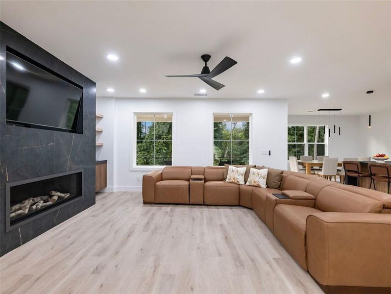 Furnished interior view inside a new home in , Cumming (Image 14).