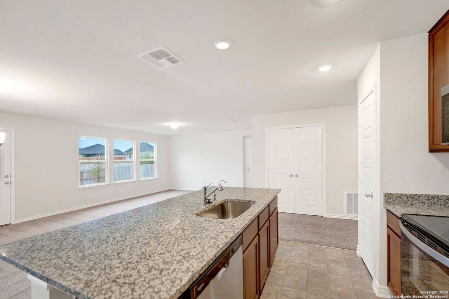 Furnished interior view inside a new home in , San Antonio (Image 9).