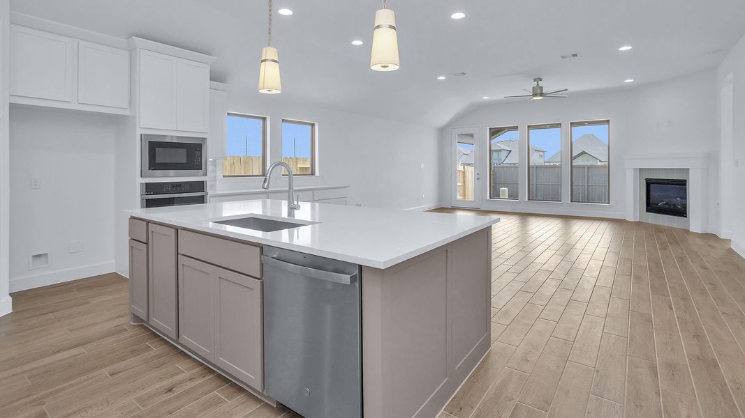 Furnished interior view inside a new home in The Grand Prairie, Hockley (Image 5).