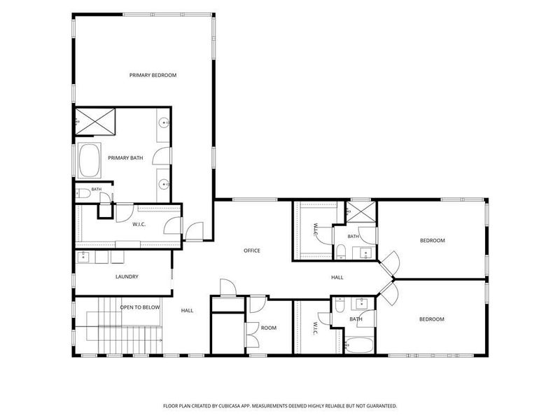 2D floor plan layout of this home in , Atlanta, GA (Image 5).