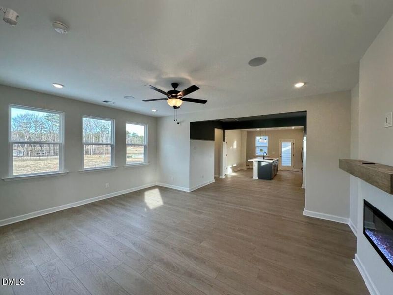 Spacious, unfurnished interior of a new home in Forestville Yard, Knightdale (Image 10).