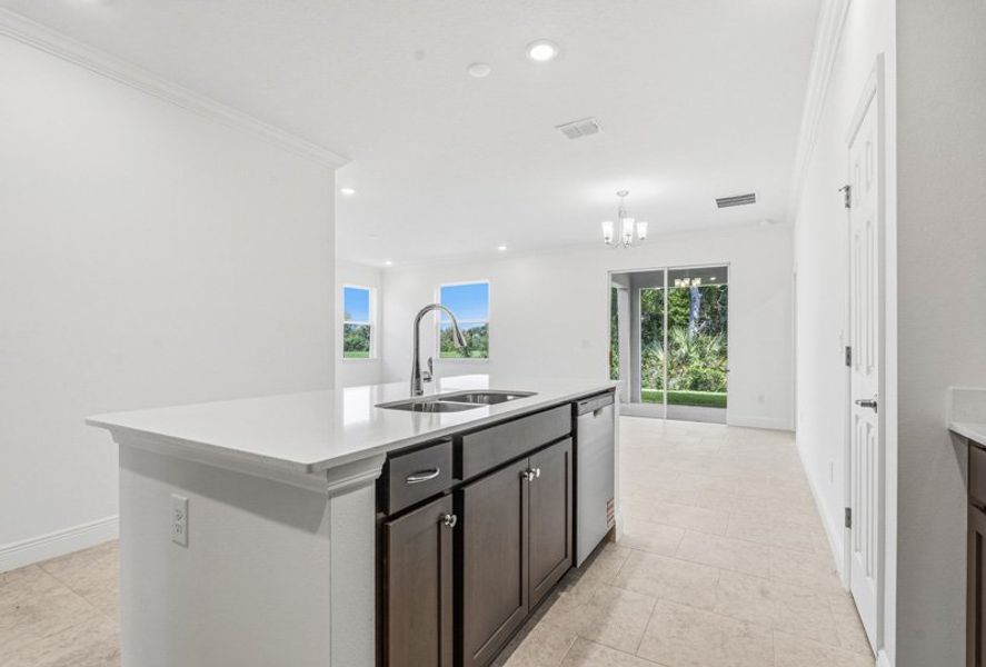 Furnished interior view inside a new home in Eden Hills, Lake Alfred (Image 9).