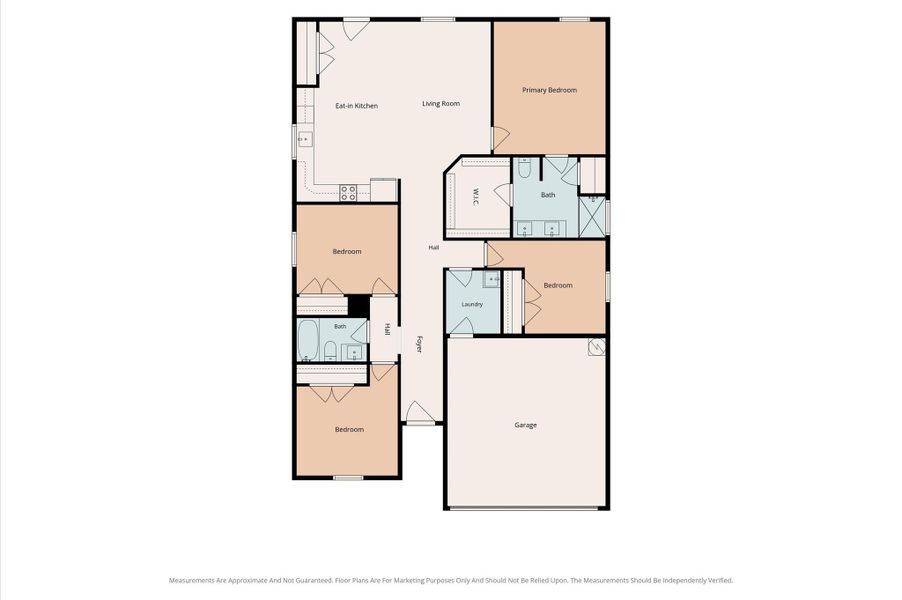 2D floor plan layout of this home in , Willis, TX (Image 6).