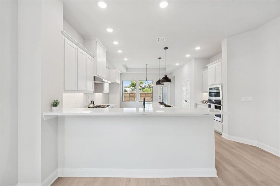 Furnished interior view inside a new home in Solterra - Garden Series, Mesquite (Image 11).