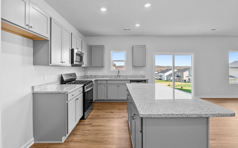 Furnished interior view inside a new home in Hanes Lake, Winston-Salem (Image 11).