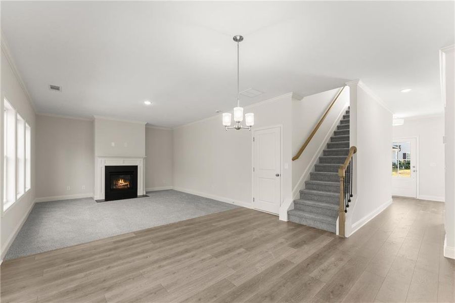 Spacious, unfurnished interior of a new home in , Dawsonville (Image 14). Spacious, unfurnished interior of a new home in , Dawsonville (Image 14).