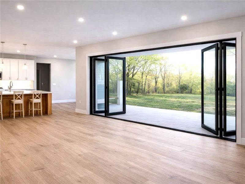 Spacious, unfurnished interior of a new home in , Cleveland (Image 7).