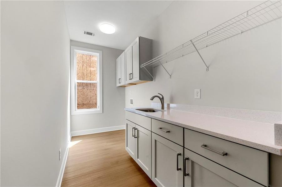 Furnished interior view inside a new home in Cresswind Georgia at Twin Lakes, Hoschton (Image 8).