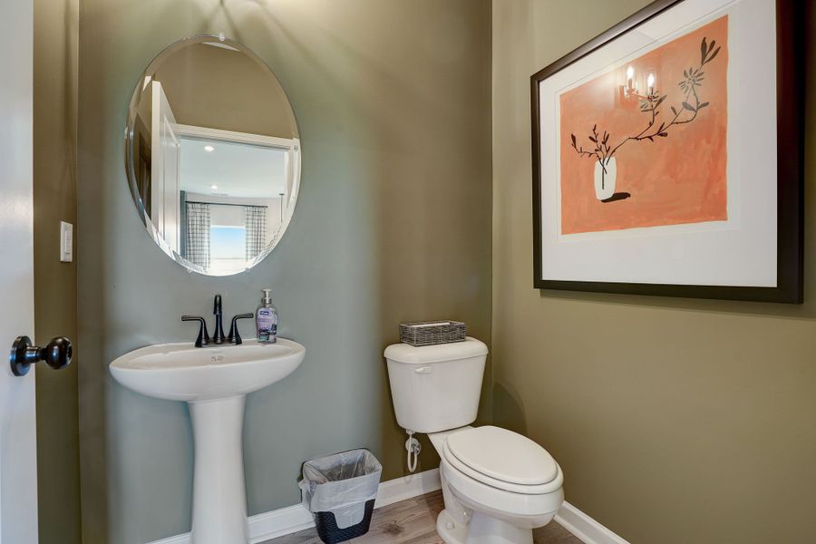 Furnished interior view inside a new home in Jackson Hills, Clarksville (Image 10).