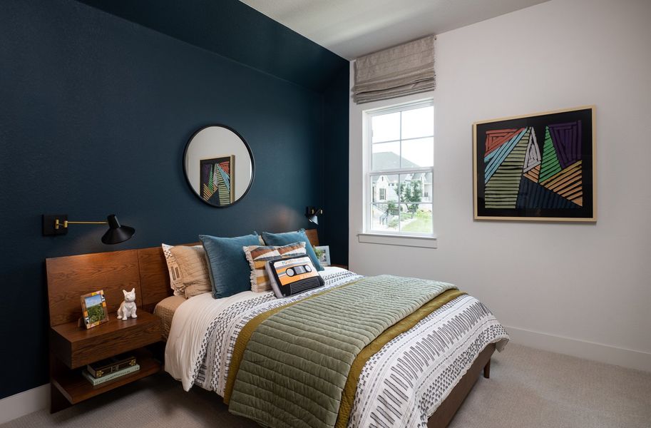 Representative furnished interior of a home built from the Hathaway by Ashton Woods in Provence 70s, Austin (Image 16).