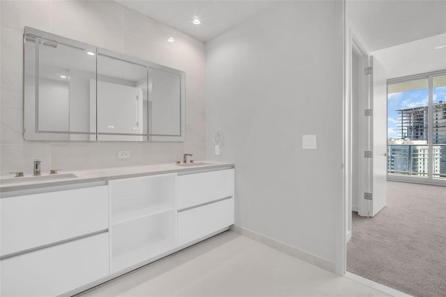 Furnished interior view inside a new home in , St. Petersburg (Image 19).