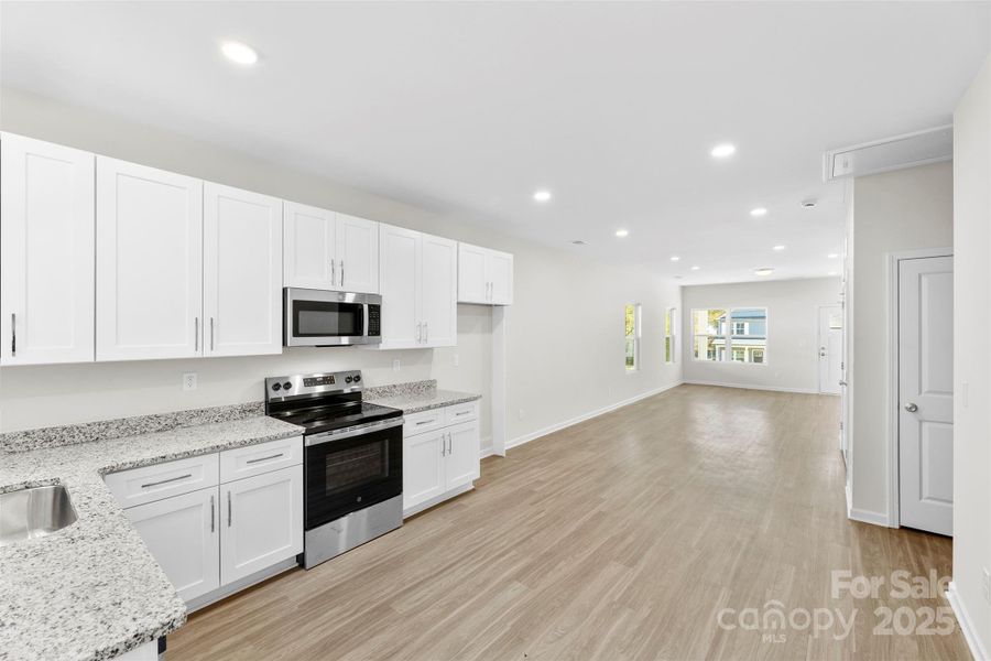 Furnished interior view inside a new home in , Spencer (Image 9).