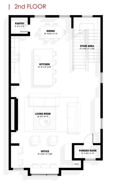 2D floor plan layout of this home in , Houston, TX (Image 14).