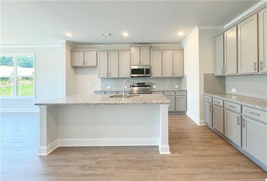 Furnished interior view inside a new home in Somerset at Riverbrook, Gainesville (Image 8).