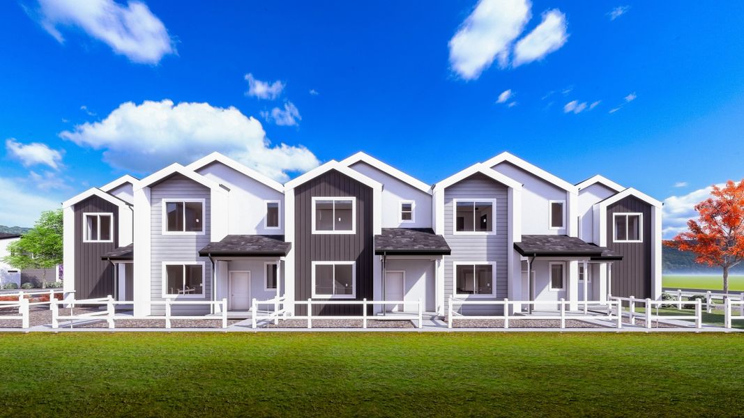 Representative exterior photo of a completed home built from the Silvercliff by Baessler Homes in Conestoga, Ault, CO (Image 24).