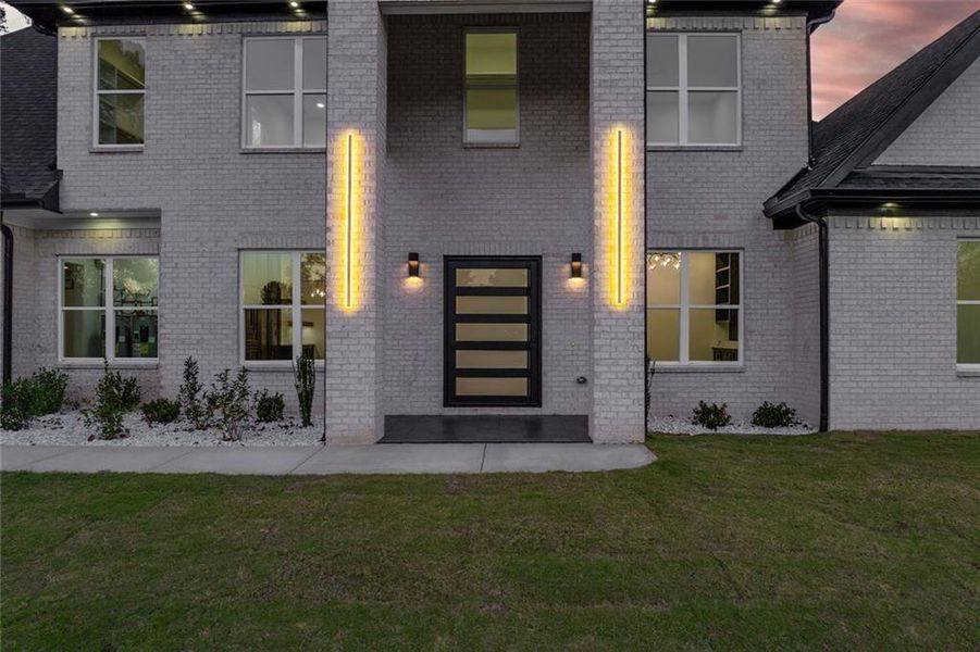 Exterior details and patio area of a home in , Loganville (Image 44).