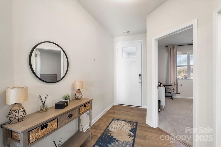 Furnished interior view inside a new home in Waxhaw Landing, Monroe (Image 15).