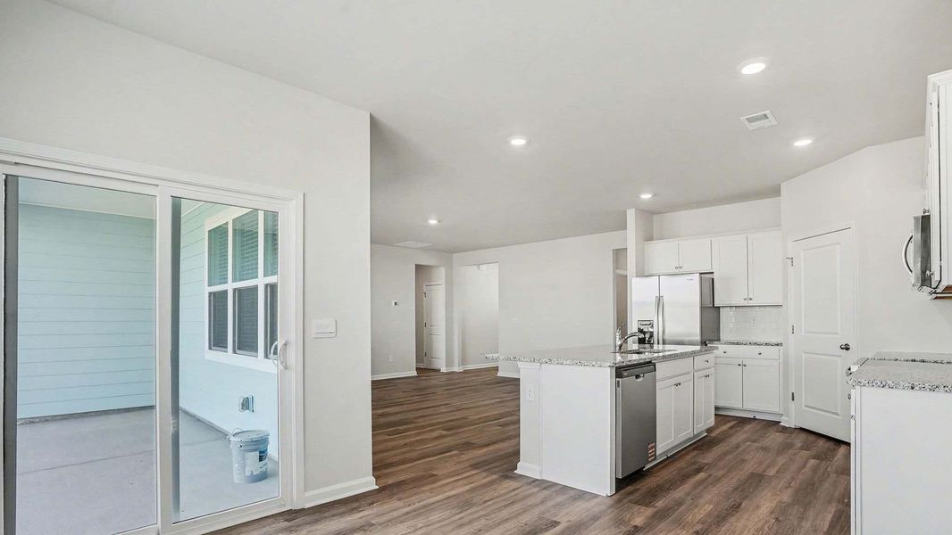 Furnished interior view inside a new home in Preserve at Cypress Commons, Conway (Image 3).