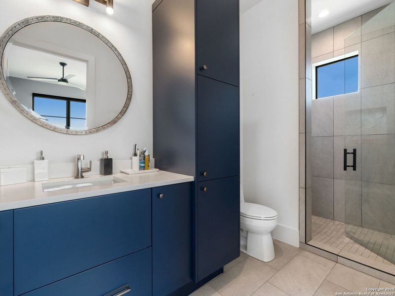 Furnished interior view inside a new home in , Boerne (Image 36).