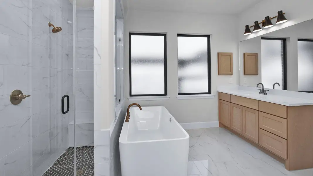 Furnished interior view inside a new home in Riceland, Mont Belvieu (Image 6).