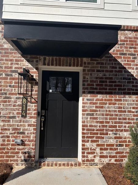 Exterior details and patio area of a home in Magnolia Grove, Mableton (Image 4).