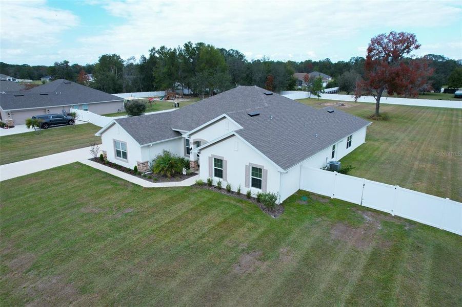 Front exterior of a new home in Dorchester, Ocala, FL, highlighting curb appeal (Image 36).