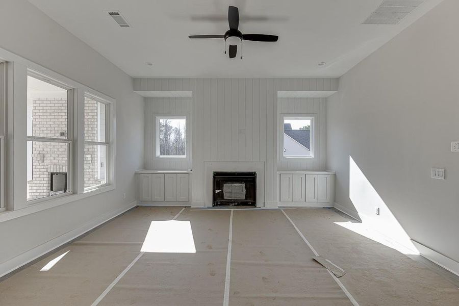 In-progress construction of a new home in , Cumming, GA (Image 17).