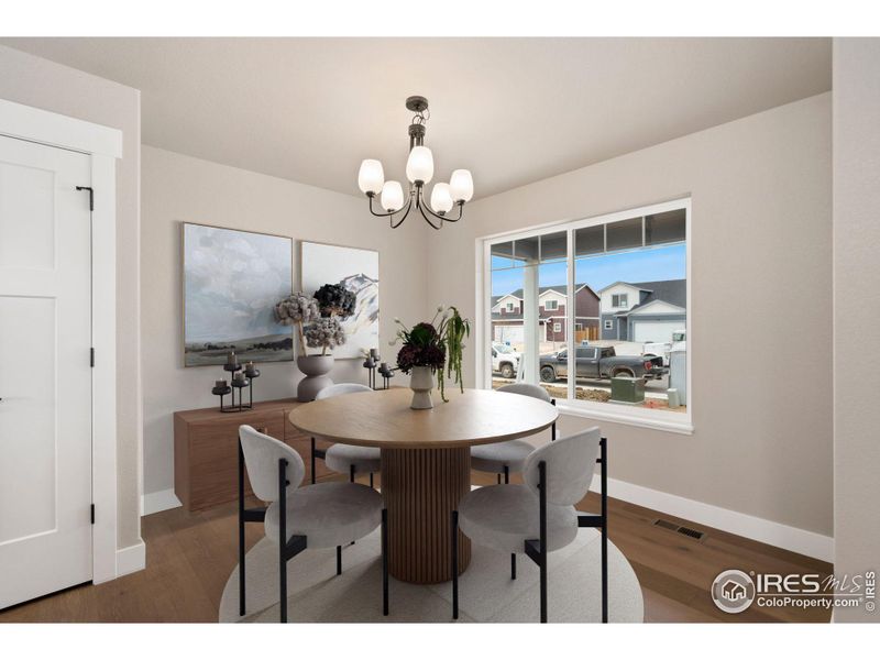 Furnished interior view inside a new home in , Wellington (Image 8).