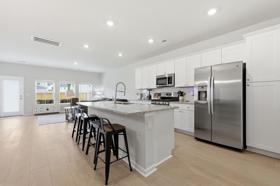 Furnished interior view inside a new home in Heron's Walk at Summers Corner, Summerville (Image 24).