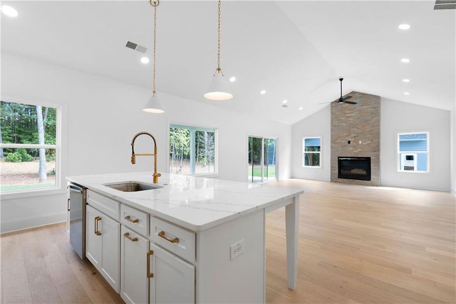 Furnished interior view inside a new home in , Canton (Image 25). Furnished interior view inside a new home in , Canton (Image 25).