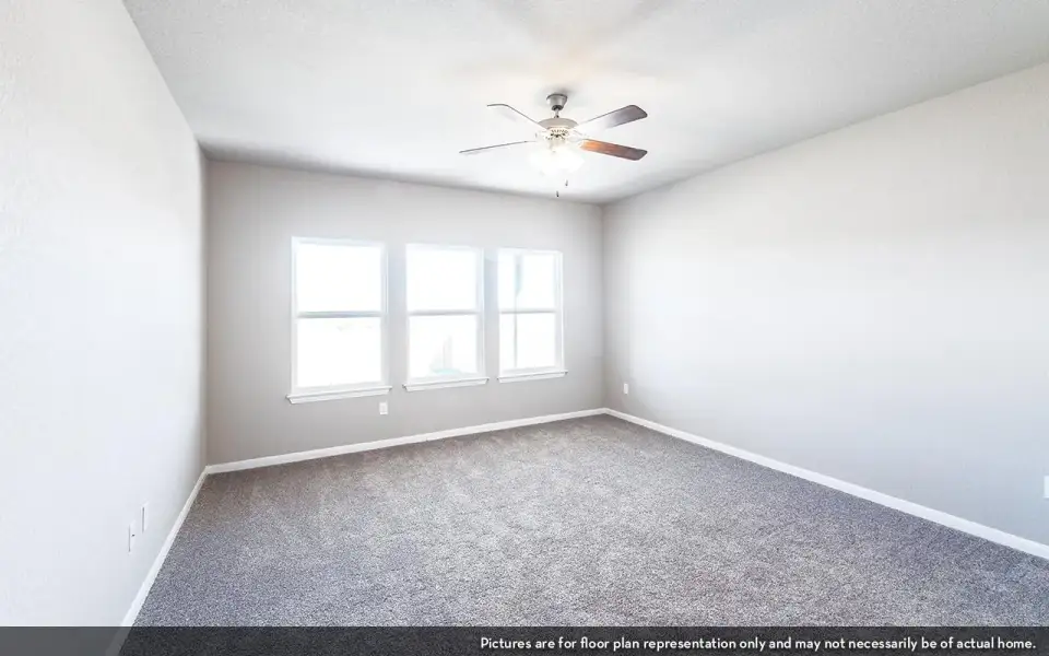 Spacious, unfurnished interior of a new home in Heartland, Crandall (Image 17). Spacious, unfurnished interior of a new home in Heartland, Crandall (Image 17).