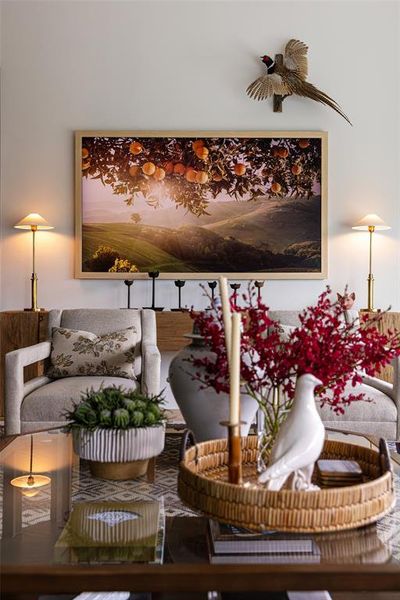 Close-up of interior finishes inside a home in , Dallas (Image 22).