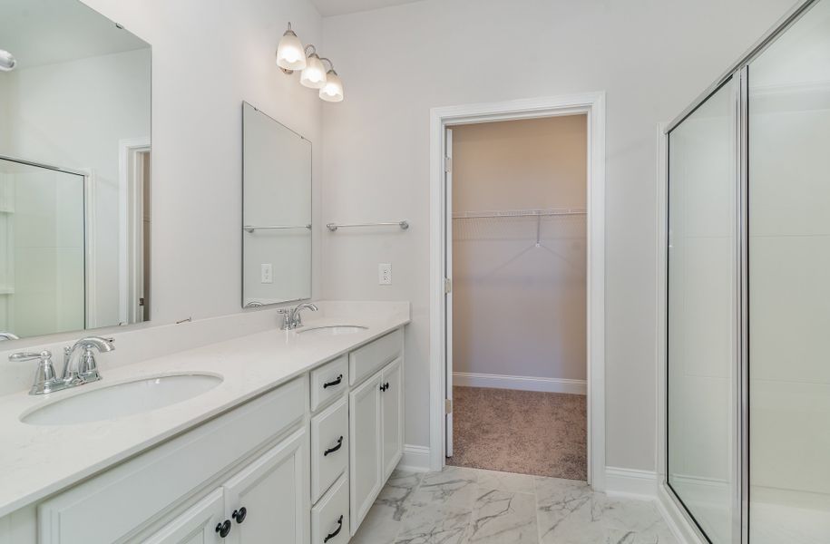 Representative furnished interior of a home built from the BELFORT by D.R. Horton in Brunswick Plantation, Calabash (Image 9).