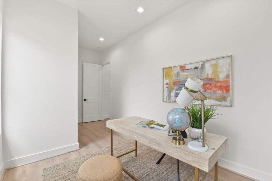 Furnished interior view inside a new home in , Houston (Image 32). Furnished interior view inside a new home in , Houston (Image 32).