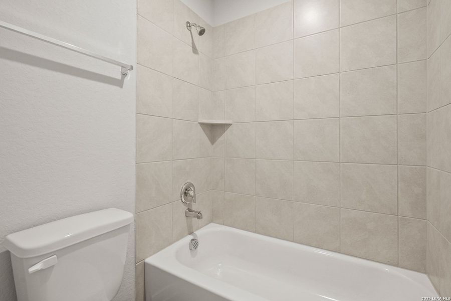 Furnished interior view inside a new home in Abbott Place, St. Hedwig (Image 8).