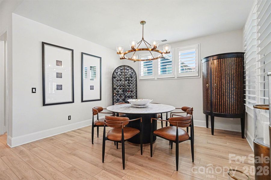 Furnished interior view inside a new home in , York (Image 26).