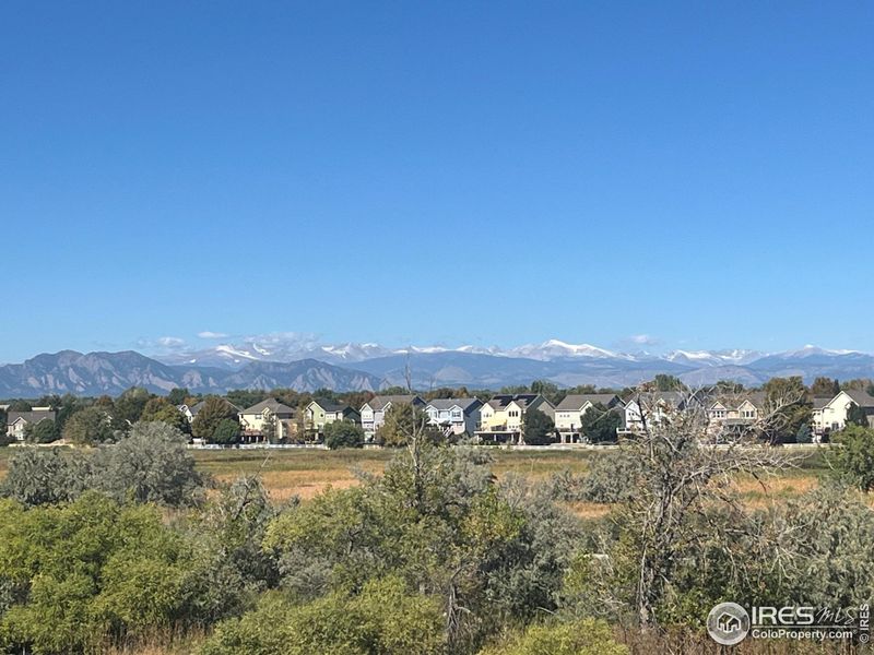 Mountain Views from Back Deck