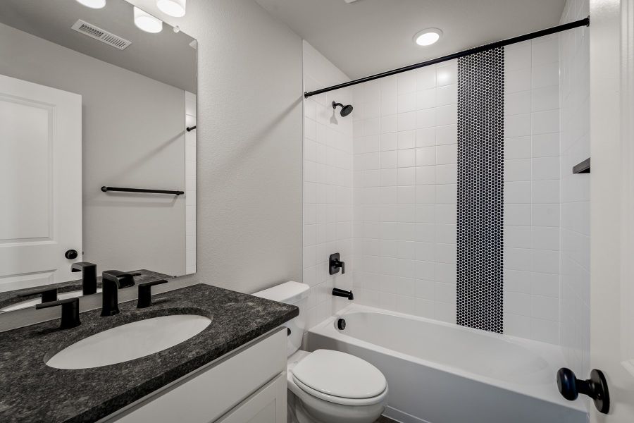 Furnished interior view inside a new home in Revel Crossing at Wolf Ranch – The Ascent Collection, Colorado Springs (Image 6).