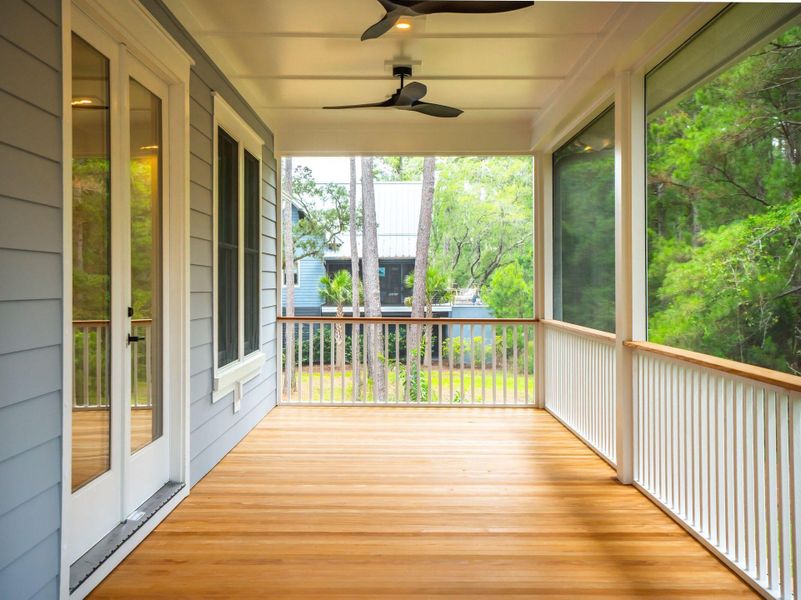 Exterior details and patio area of a home in , Johns Island (Image 47). Exterior details and patio area of a home in , Johns Island (Image 47).