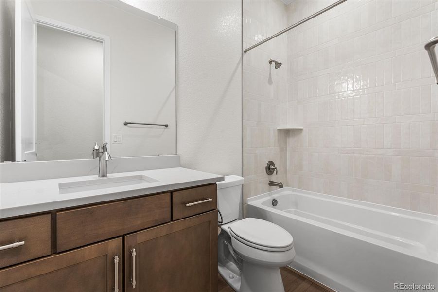 Furnished interior view inside a new home in Reserve at The Canyons, Castle Pines (Image 5).