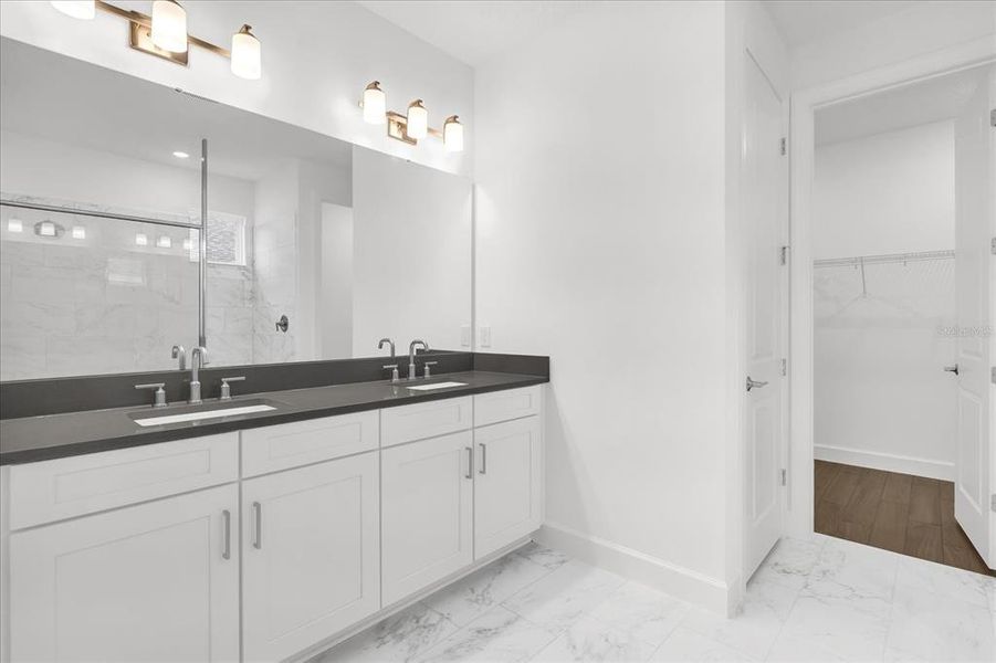 Furnished interior view inside a new home in , Kissimmee (Image 5). Furnished interior view inside a new home in , Kissimmee (Image 5).