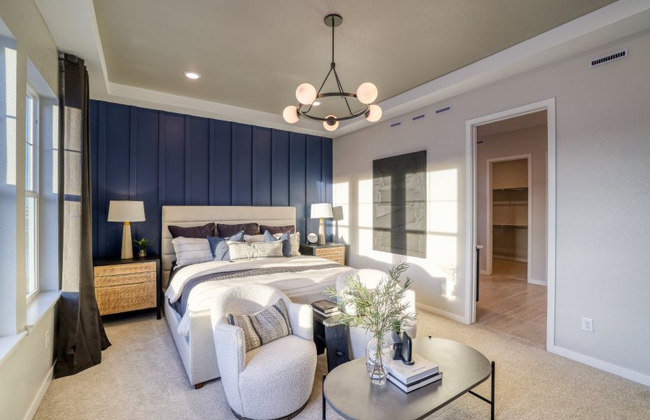 Furnished interior view inside a new home in Sterling Ranch, Littleton (Image 13). Furnished interior view inside a new home in Sterling Ranch, Littleton (Image 13).