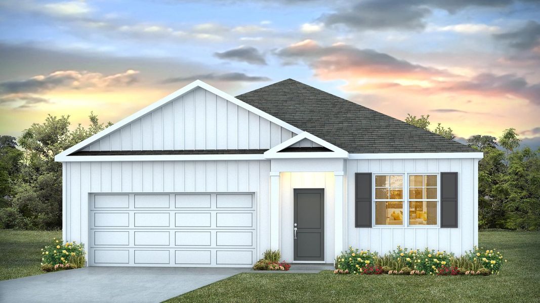 Front exterior of a home in the Halls Landing community, located in Bolivia, NC (Image 9). Front exterior of a home in the Halls Landing community, located in Bolivia, NC (Image 9).