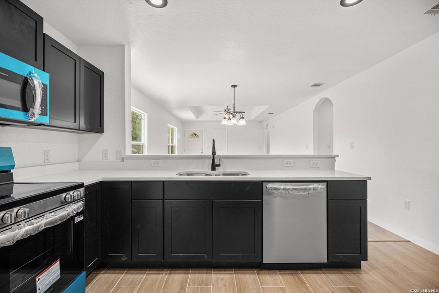 Furnished interior view inside a new home in , San Antonio (Image 8).